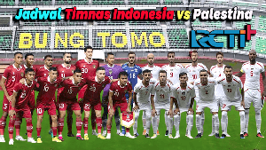 Jadwal Timnas Indonesia vs Palestina pada Laga Uji Coba, Live RCTI